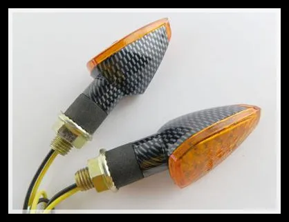 

Универсальная пара 10 мм светодиодный индикатор поворота углеродный с янтарными линзами для SUZUKI Dual Sport Мотоцикл Внедорожный велосипед