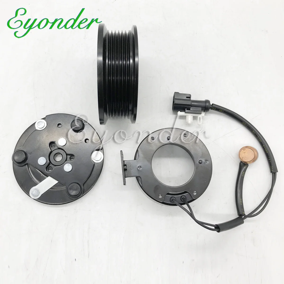 

Шкив сцепления компрессора переменного тока для Ford MONDEO Mk III TRANSIT 2,3 FOCUS MK1 FIESTA MK5 MONDEO MK3 MAZDA DY 1S7H19D649CC 3593233