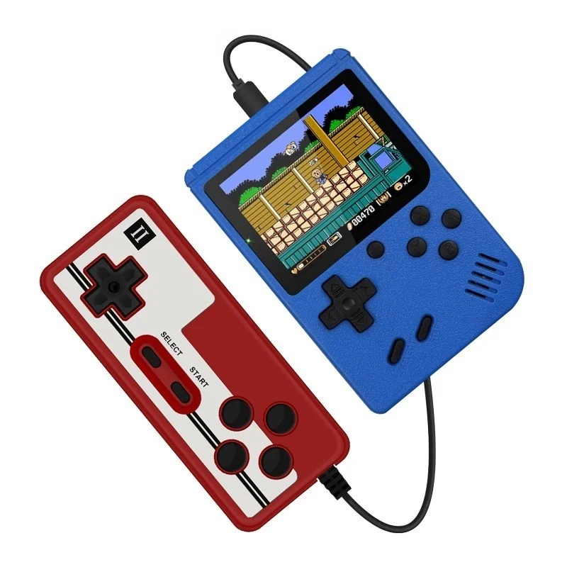 Retro Portable Mini Handheld Video Game Console 8-Bit 3.0 Inch Color LCD Kids Color Game Player Built-in 400 Games Time Limited