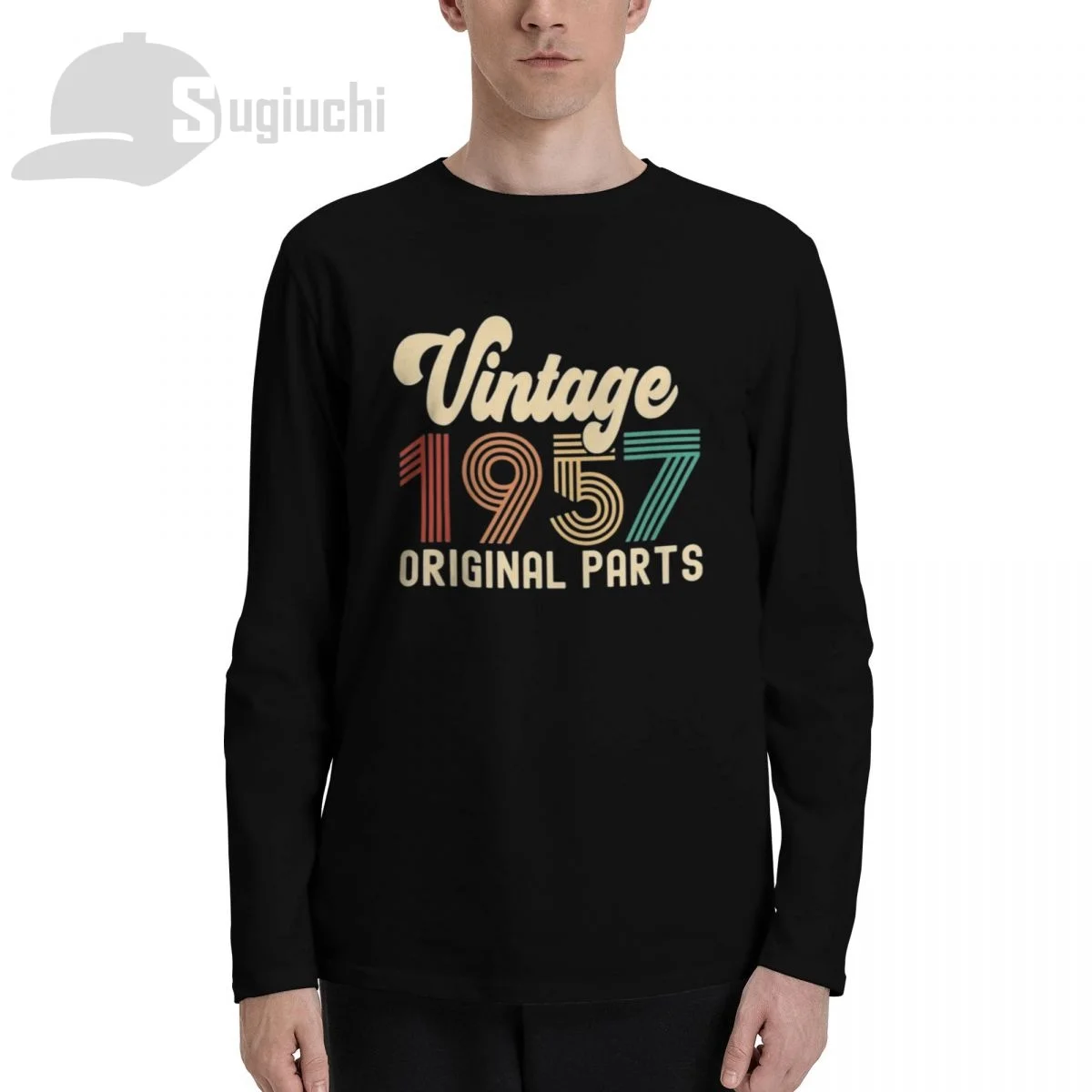 

Футболка Мужская/женская из натурального хлопка, с длинным рукавом