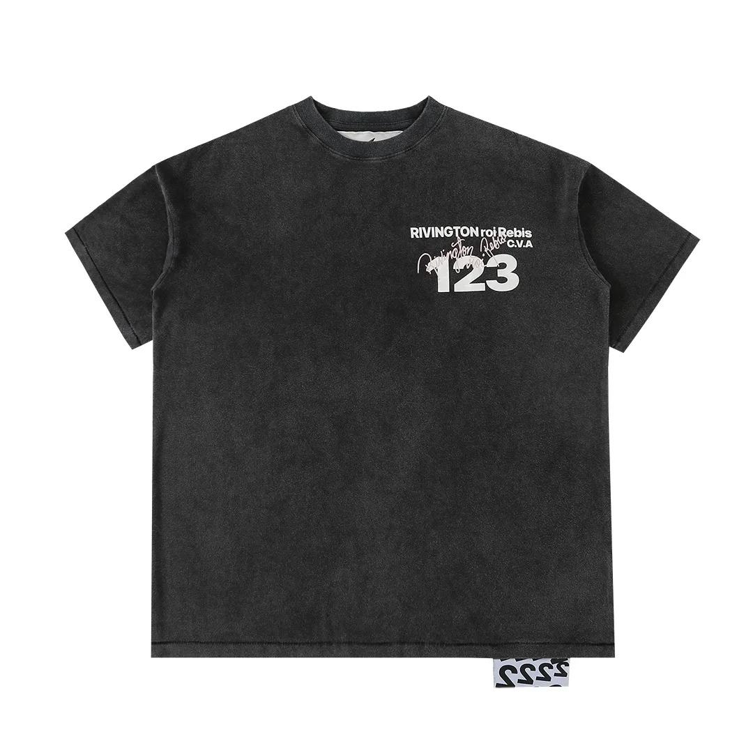 

Новое поступление 2023, высокие мужские футболки RRR123, утепленная старая футболка для стирки, уличные хлопковые футболки в стиле хип-хоп для скейтборда, футболка, американский Размер 172