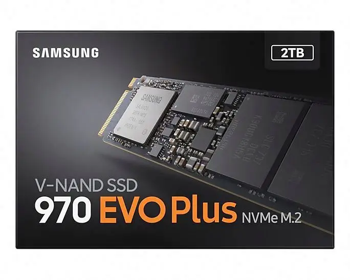 Твердотельный накопитель для SAMSUNG MZ-V7S2T0BW 2 ТБ 970 EVO Plus NVMe M.2 SSD V-NAND 3-битный MLC PCIe Gen 3.0 X