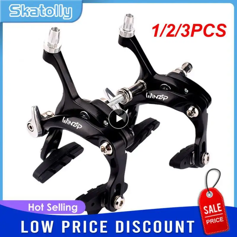 

1/2/3 шт. городской дорожный складной велосипед C суппорт тормоза 61-79 мм алюминиевый сплав двойной фототормоз BT410