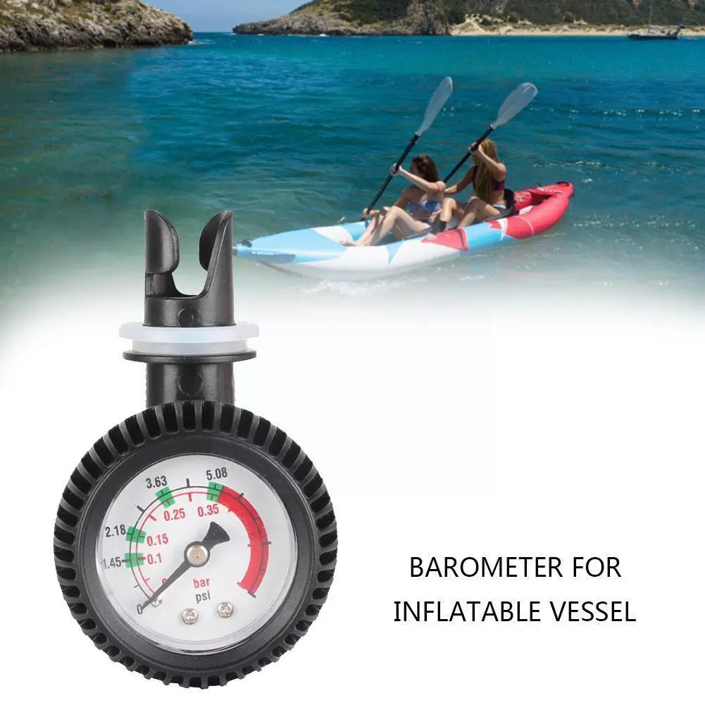 

Манометр для надувной лодки 1 шт., морской манометр для Каяка, лодочный коннектор, аксессуар для проверки давления, каяк Air Val K0r9