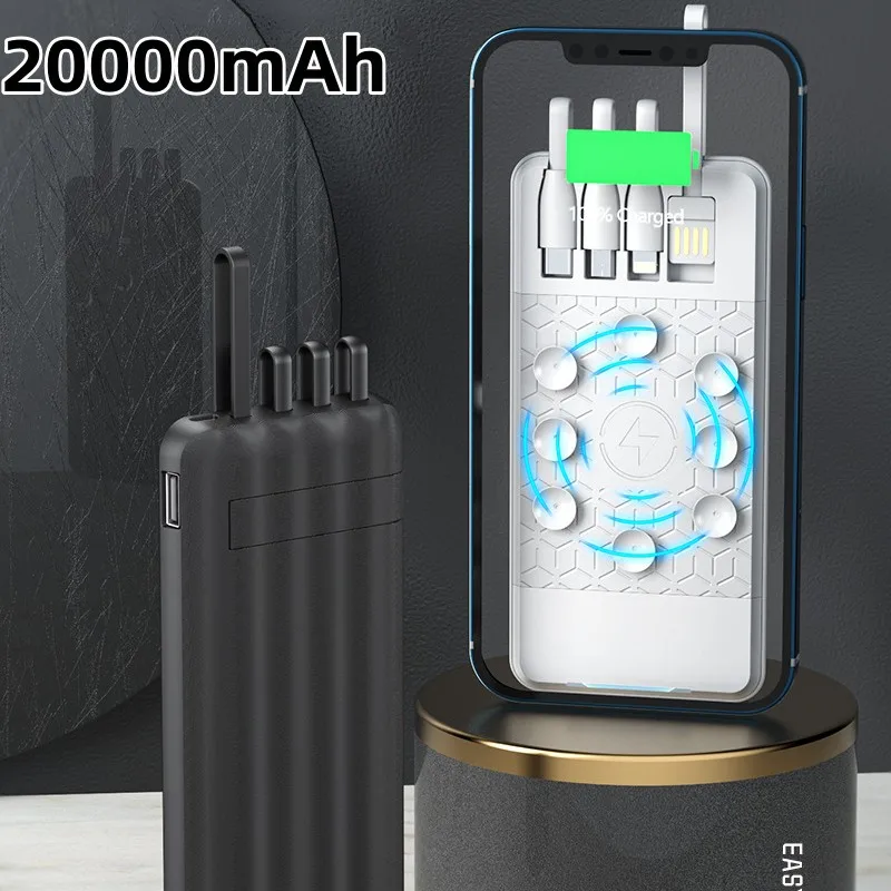 

20000mAh Magnetic Power Bank Fast Charging Powerbank for iPhone 14 13 12 Xiaomi Samsung Power Bank Poverbank Portable Charger