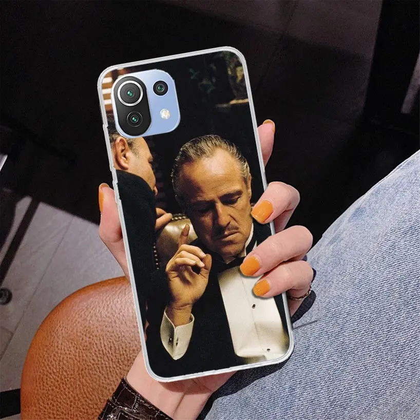 Чехол для телефона Godfather TV Xiaomi Redmi Note 10 9S 9 8T 8 Pro 7 5 Mi 12T 11T 10T 9T 12 11 Lite A2 A3 Coque Shell Cover