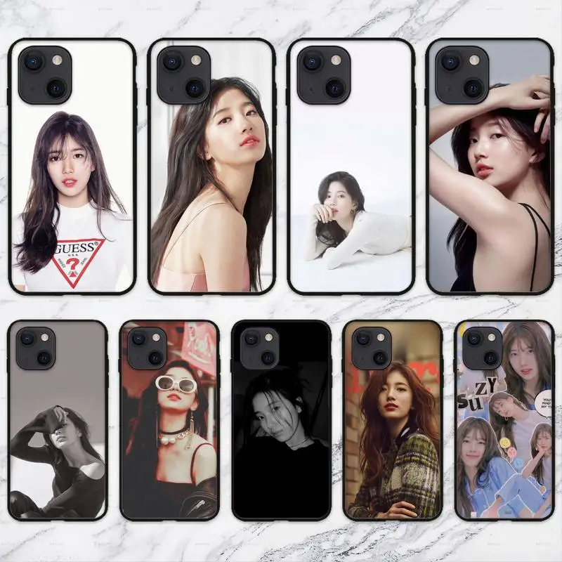 Чехол для телефона Bae Suzy actor для iPhone 11 12 Mini 13 14 Pro XS Max X 8 7 6s Plus 5 SE XR