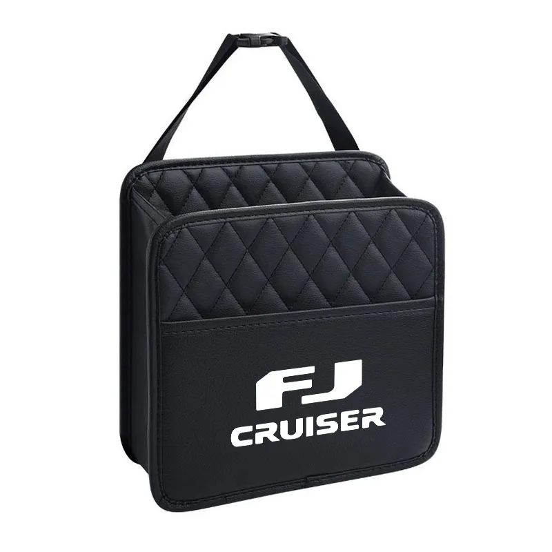 

Подвесной автомобильный мусорный бак, складной портативный мешок для хранения на спинке сиденья, органайзер для мешка для мусора для Toyota FJ CRUISER, аксессуары, водонепроницаемый