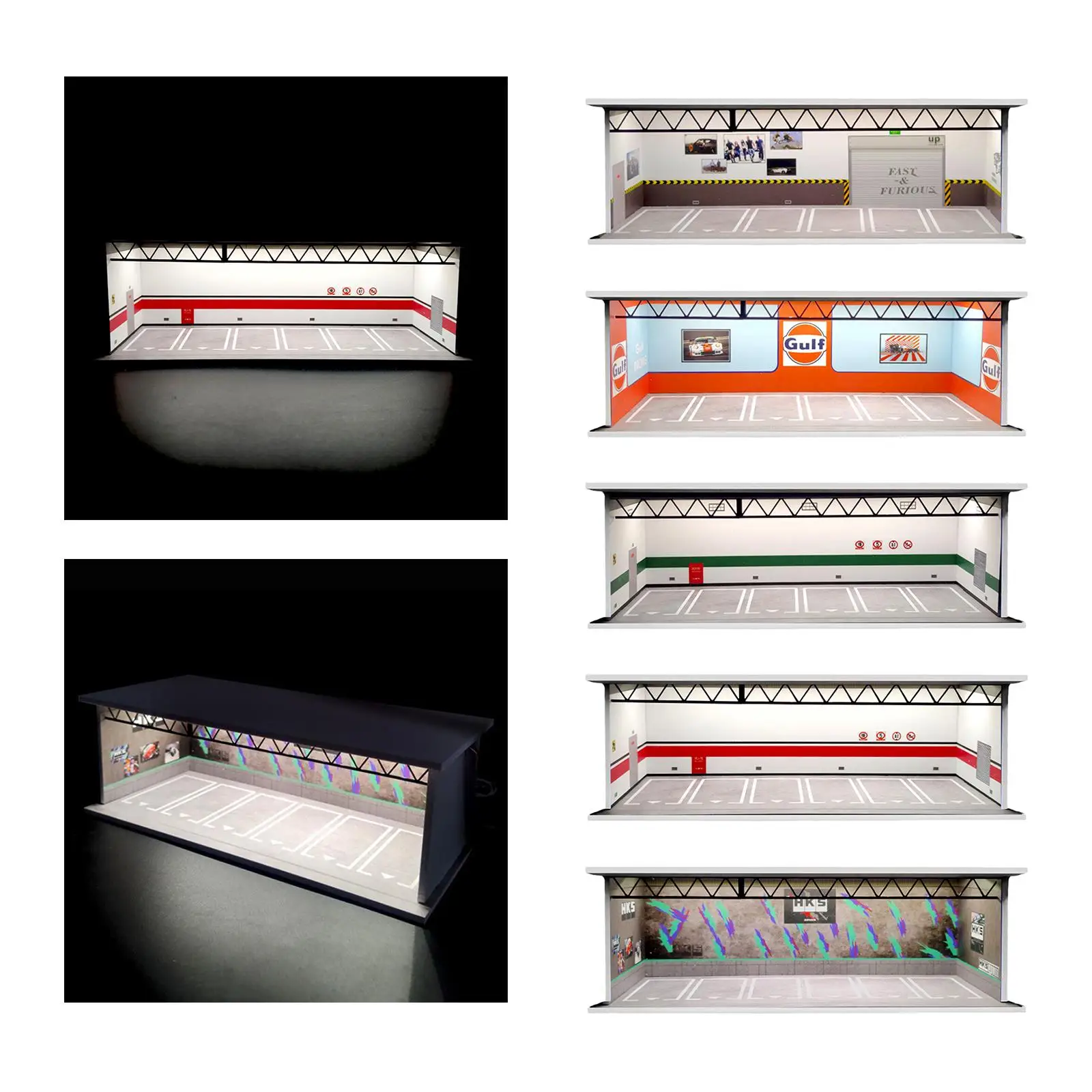 Демонстрационная подставка для модели автомобиля масштаб 1:64