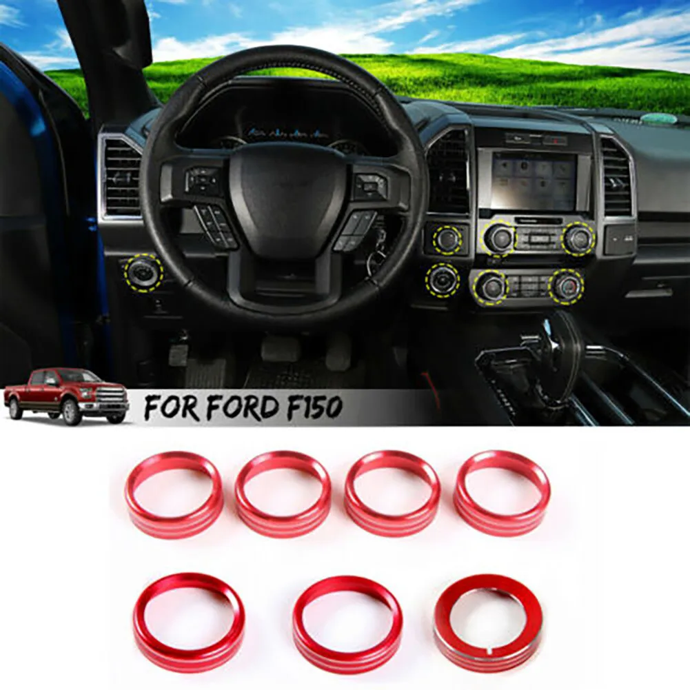 

Крышка переключателя кондиционера фары, ручка крышки для Ford F150 XLT 2016, запчасти, красная замена, аксессуары