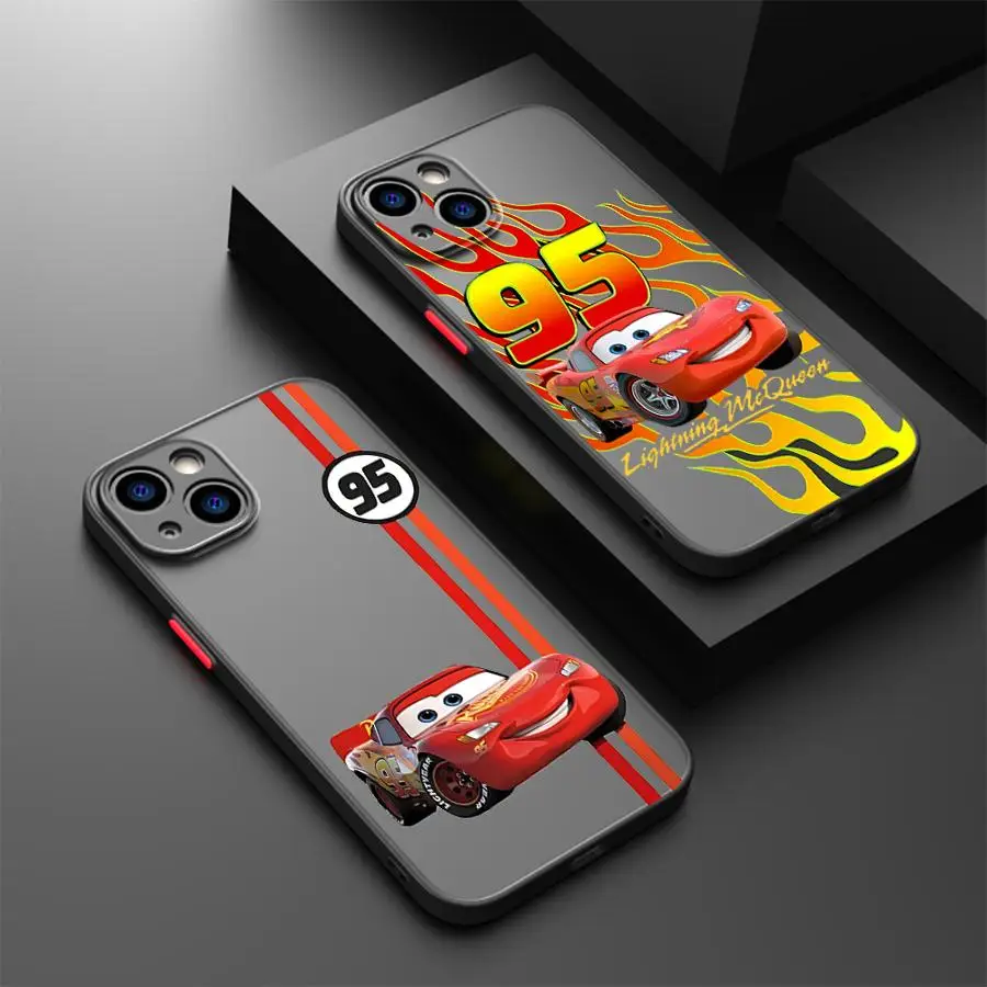 Чехол для телефона Lightning McQueen iPhone 16 13 12 15 14 11 Plus Pro Max Mini X XS XR 7 8 SE чехол