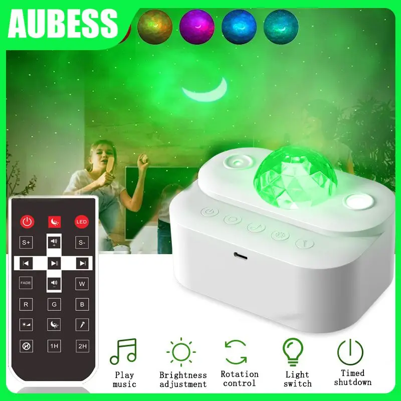 

Laser Decoration Projection Adjustable Moon Starry Sky Projector Soft Light High Quality Projection Lamp Rotating Night Light 2a