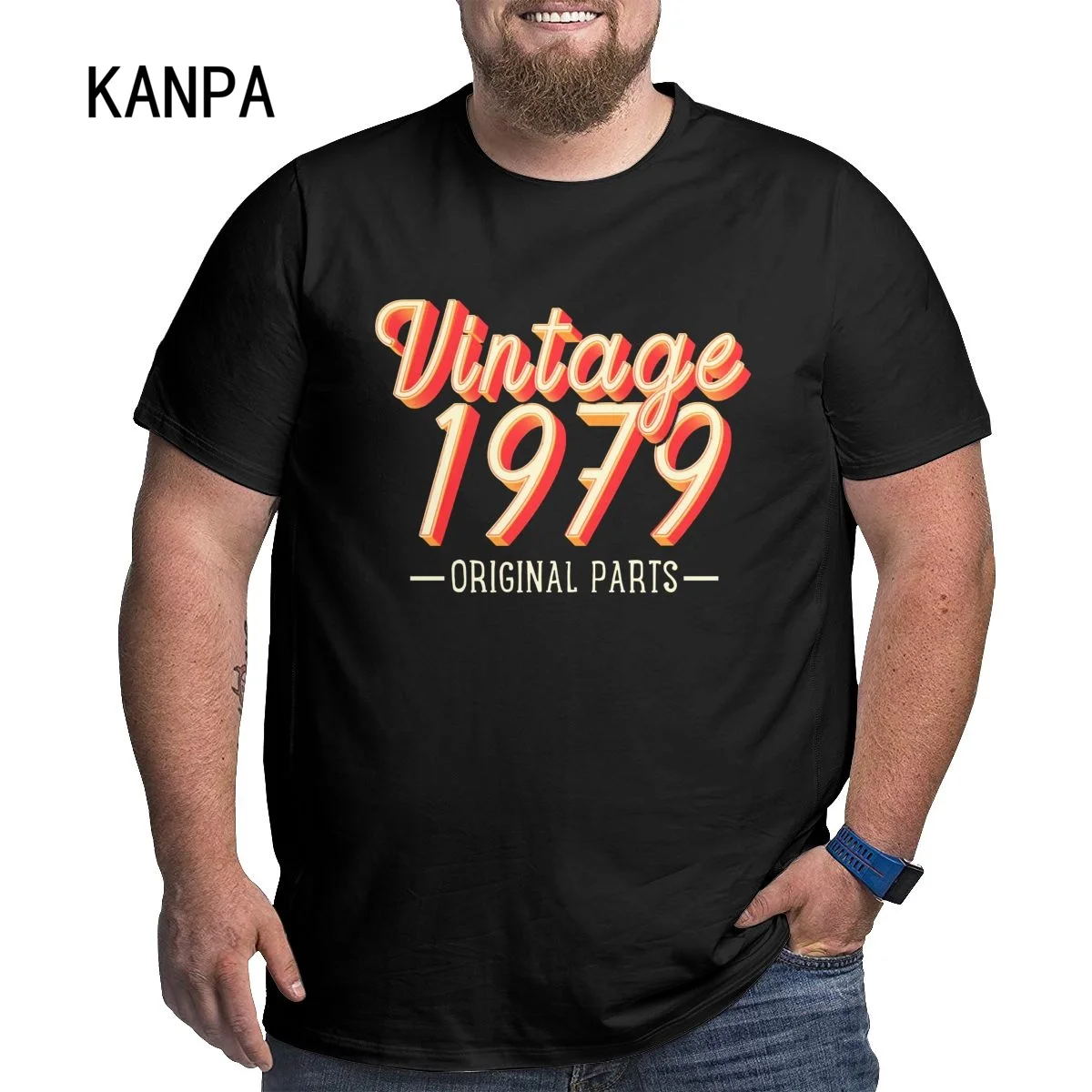 

1979 Limited Edition Orange Text Cool T-SHIRT ALL SIZES Black Cool Casual pride t shirt men New Fashion tshirt 6xl 5xl 2xl