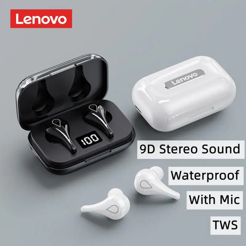 

TWS-наушники Lenovo LivePods с поддержкой Bluetooth 5,2 и микрофоном