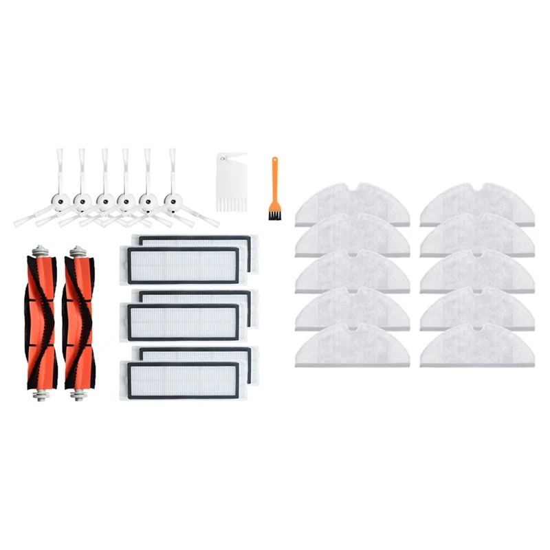 

For Xiaomi Roborock S50 S51 S55 S5 S6 Generation 2 Mop Cloths & For Roborock S6 MAXV S6 PURE S6 S5 Brush Filter Kits