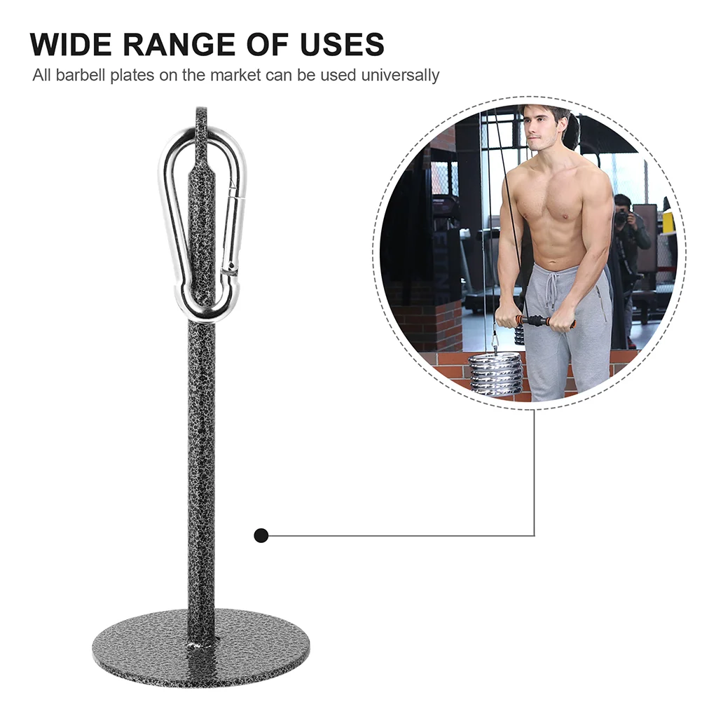 

Barbell Weight Slice Rod Tray Load Stand Rack Fitnessexercise Home Steelbar Supplies Bracket Equipment Accessories