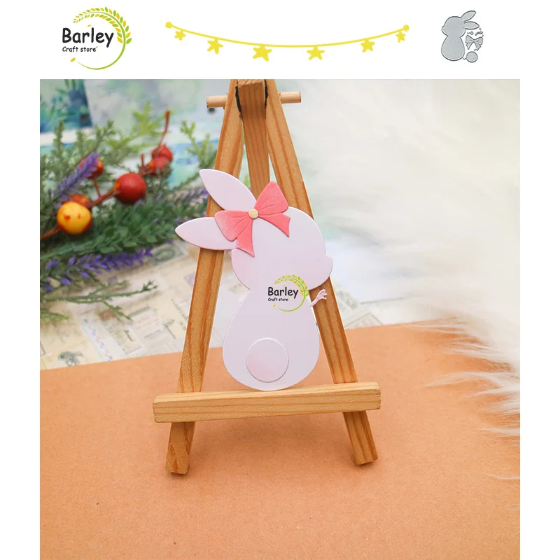 

2023 New Cute Rabbit Craft Metal Stencil Mold Cutting Dies DIY Board Scrapbook Album Cover Making Crafts Embossing Die Cuts