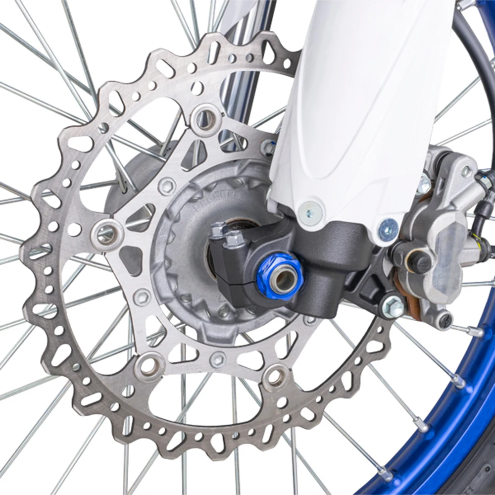 Фиксирующая гайка вала передней оси для Yamaha YZ125 YZ250 2005-2021 YZ250F YZ450F 05-13 WR250F WR450F YZ 125X 250X