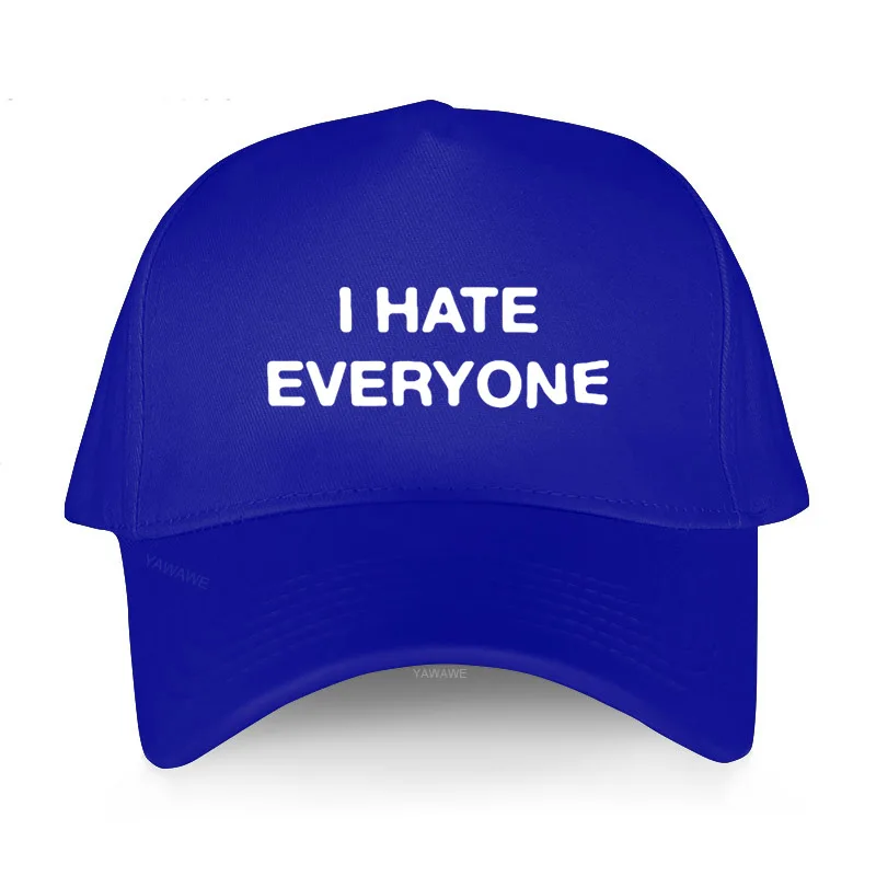 

Women Caps cotton Funny Design golf hat Adult Adjustable I Hate Everyone Stupid Cunts Men's yawawe many color baseball cap