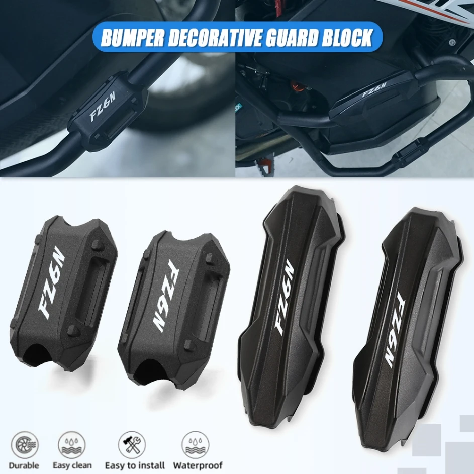 

For YAMAHA FZ6N FZ-6 FZ6 N FZ 6N 1998-2008 2009 2010 25mm Motorcycle Engine Crash Bar Protection Bumper Decorative Guard Block