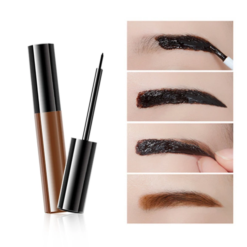 

Eyebrow Enhancer Dye Cream Long-lasting Tattoo Henna Tint Pigment Eyes Professional Make Up Brown Eye Brow Gel No Logo
