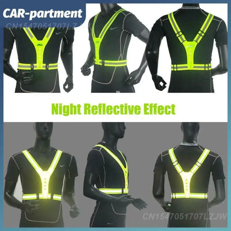 

Bike Safe Reflective Safety Vest for Construction Traffic Warehouse Visibility Security Reflective Strips Wear Uniforms