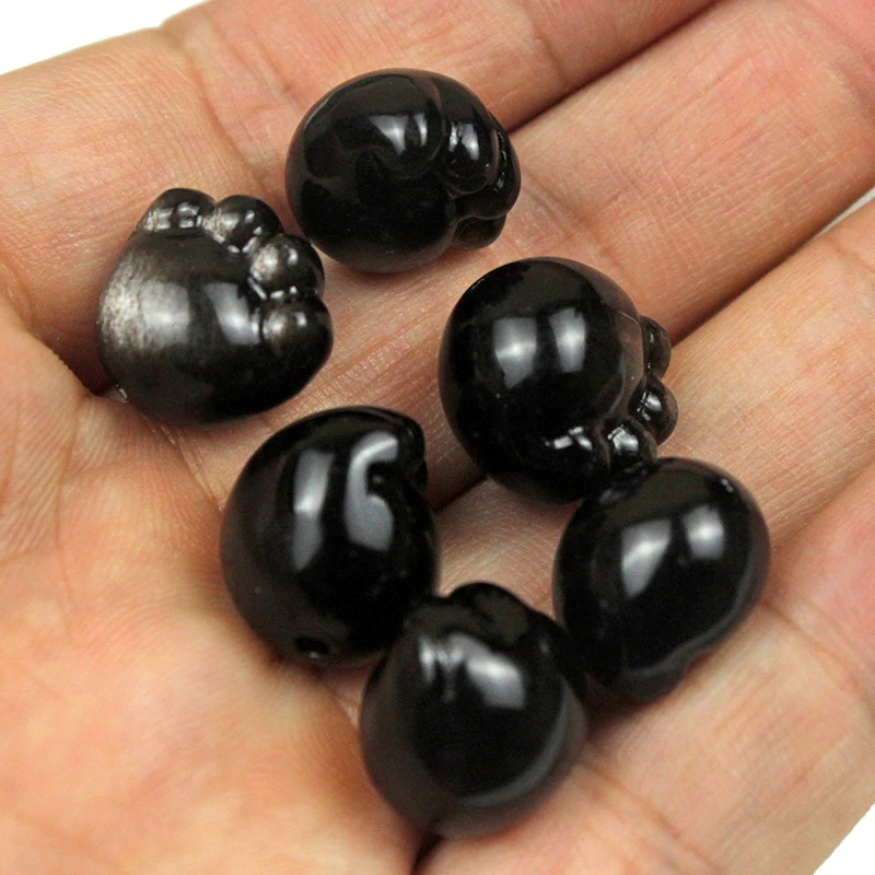 Натуральный серебряный камень вспышка кристалл толстая кошачья лапа одиночный