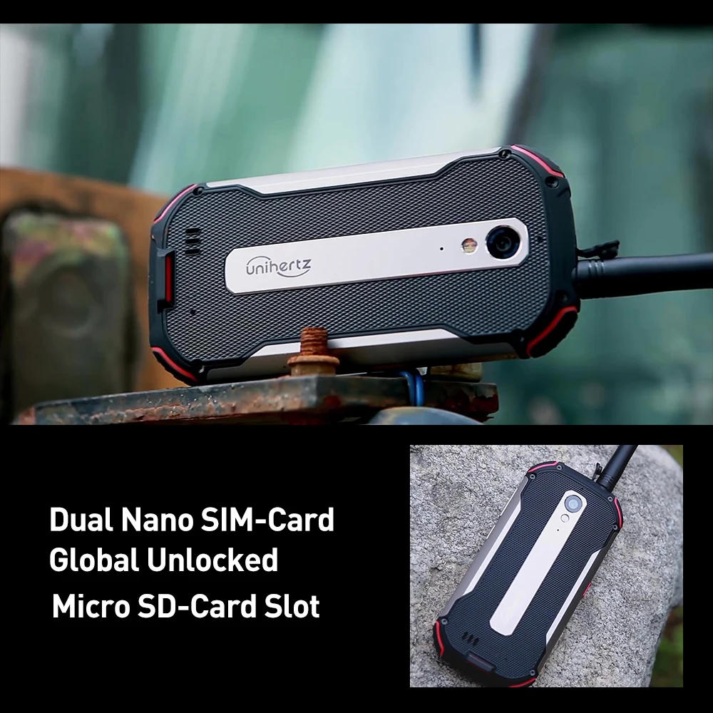 Unihertz Atom XL Mobile phone 6GB 128GB Android 10Smallest DMR Walkie-Talkie Rugged Smartphone 48MP 4300mAh NFC 4G Cellphone