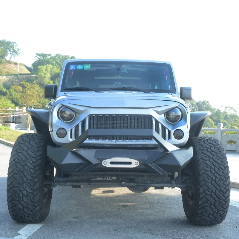 

X style передний бампер для Jeep Wrangler JK Rubicon бамперы 4x4 бампер от