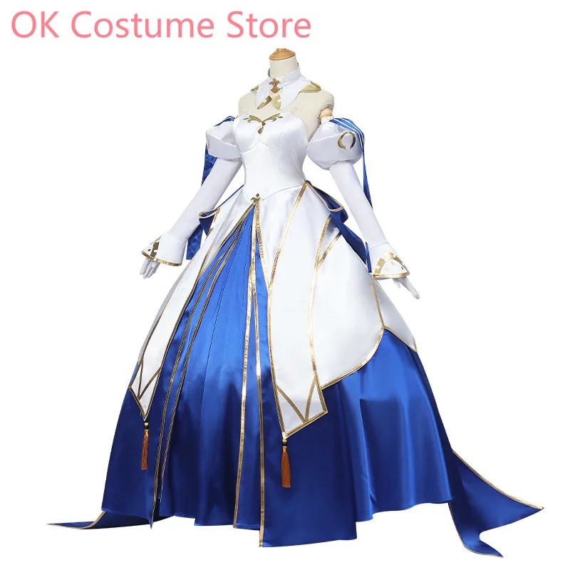 Аниме! Fate/Grand Order FGO Arcueid V1.0 игровой костюм принцессы великолепное платье униформа