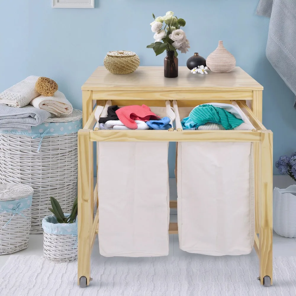 

Casual Home Prep Laundry Hamper, Off-White