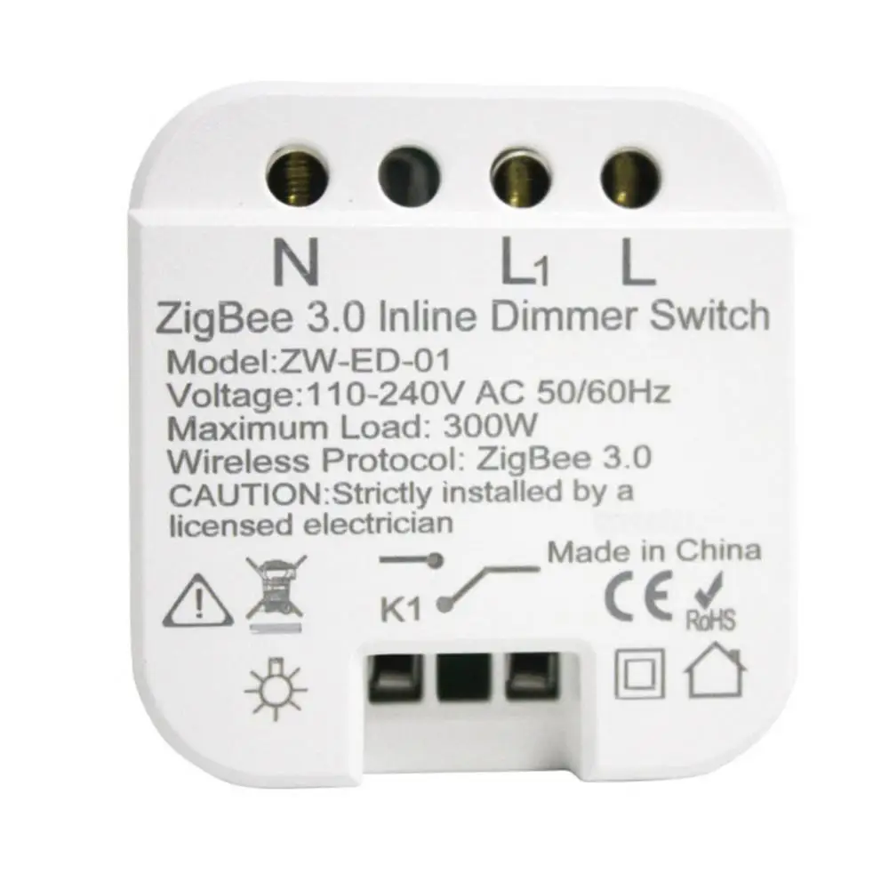 

App Control Zigbee3.0 Dimming Controller Remote Timing Tuya Overload Short Circuit Protection Switch Smart Light Switch
