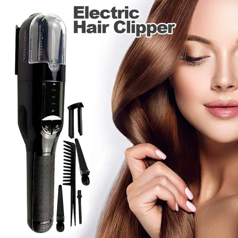 

Hair Trimmer Split End Remover Professional Multifunctional Hair Split End Trimmer or Dry Damaged and Brittle Electric Clipper