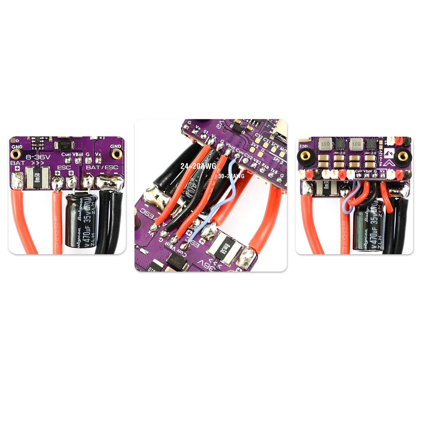 Контроллер полета MATEK H743-WING V3 ArduPilot INAV 3-8S H743 для радиоуправляемых многовинтовых