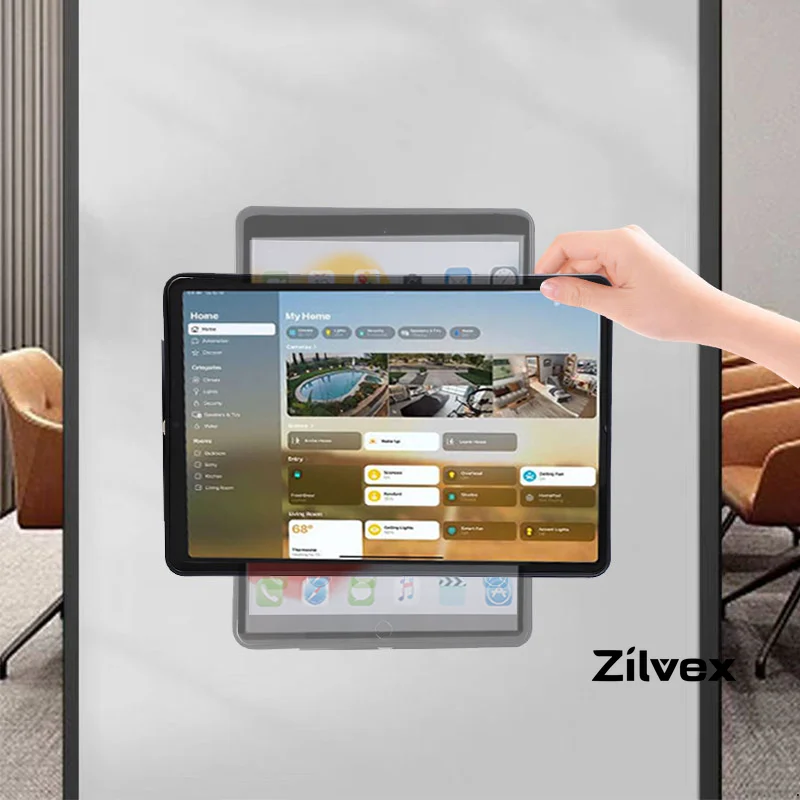 Магнитное настенное крепление с зарядным устройством для iPad 18 Вт