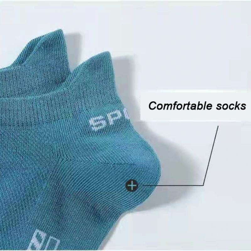 6 Pairs/lots Men White Socks Breathable Cotton Sports Socks Mesh Casual Athletic Thin Short Socks Size 38-44 носки White Socks