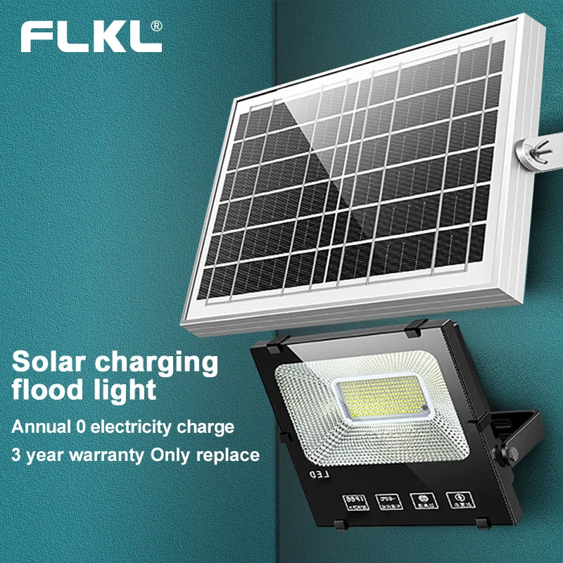 Светодиодный настенный светильник FLKL на солнечной батарее сенсор освещения