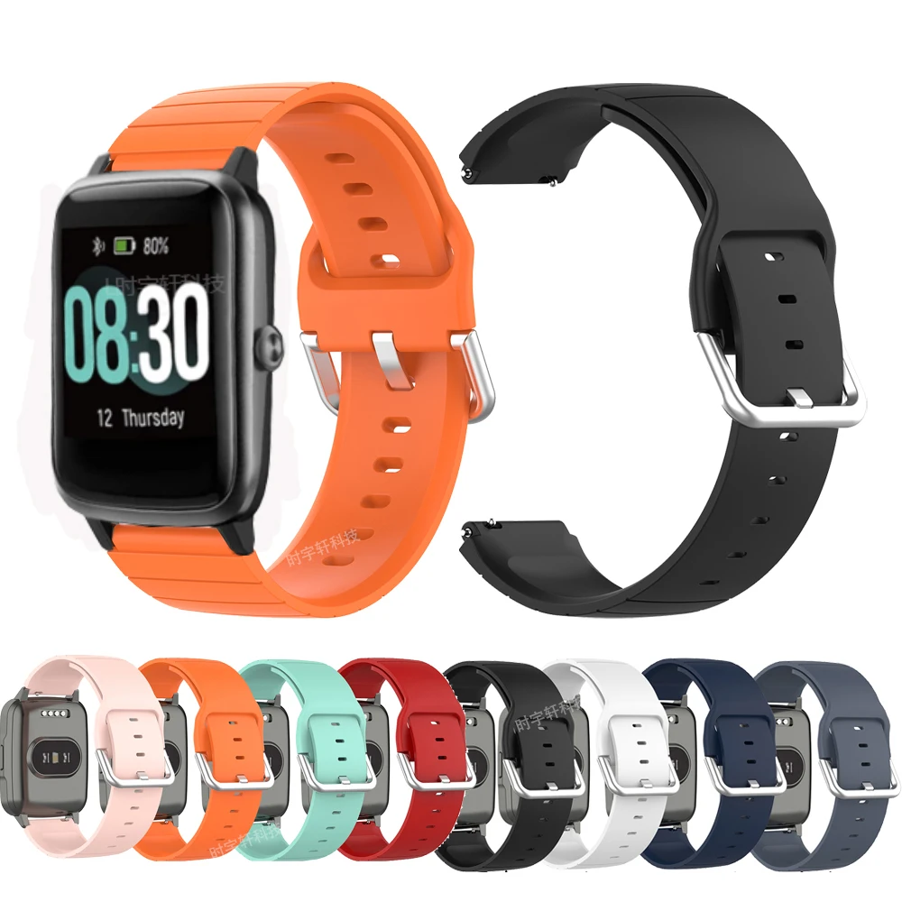 

Ремешок для смарт-часов Umidigi Uwatch 3, сменный силиконовый быстросъемный браслет для UMIDIGI UWatch GT/3 GPS/UFit