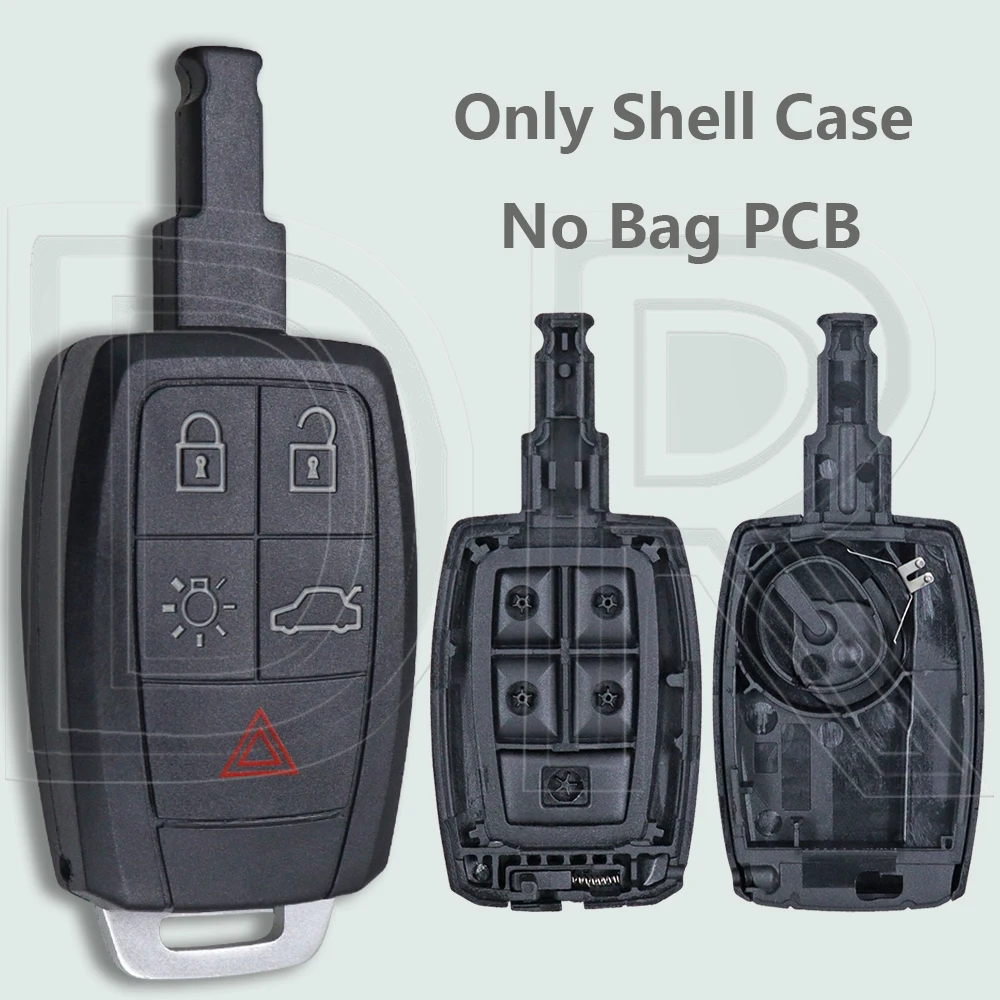 

DR KR55WK49259 ID48 чип 433-434FSK PFK 31300258 автомобильный ключ дистанционного управления для Volvo C30 V40 S40 V50 D5 S60 C70 V70 XC90