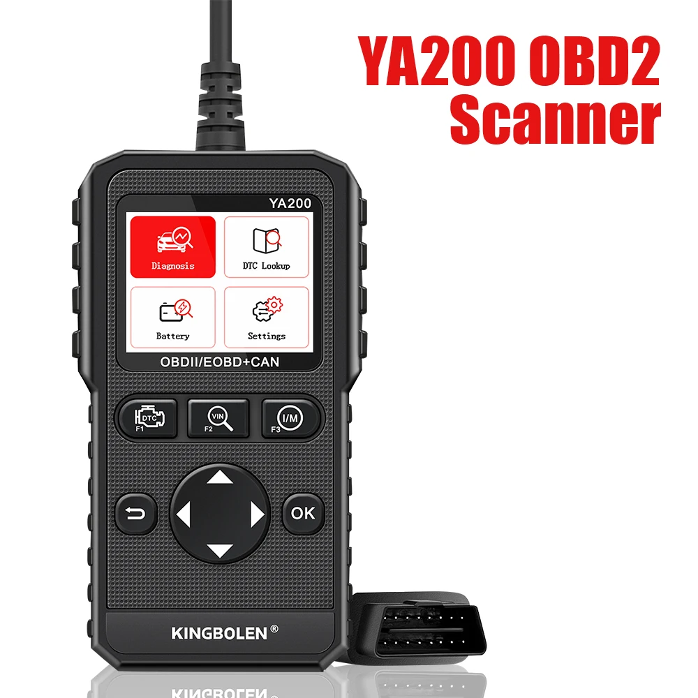 

Диагностический сканер YA200 OBD2 DTC, профессиональный сканер кодов для бессрочной автомобильной системы двигателя