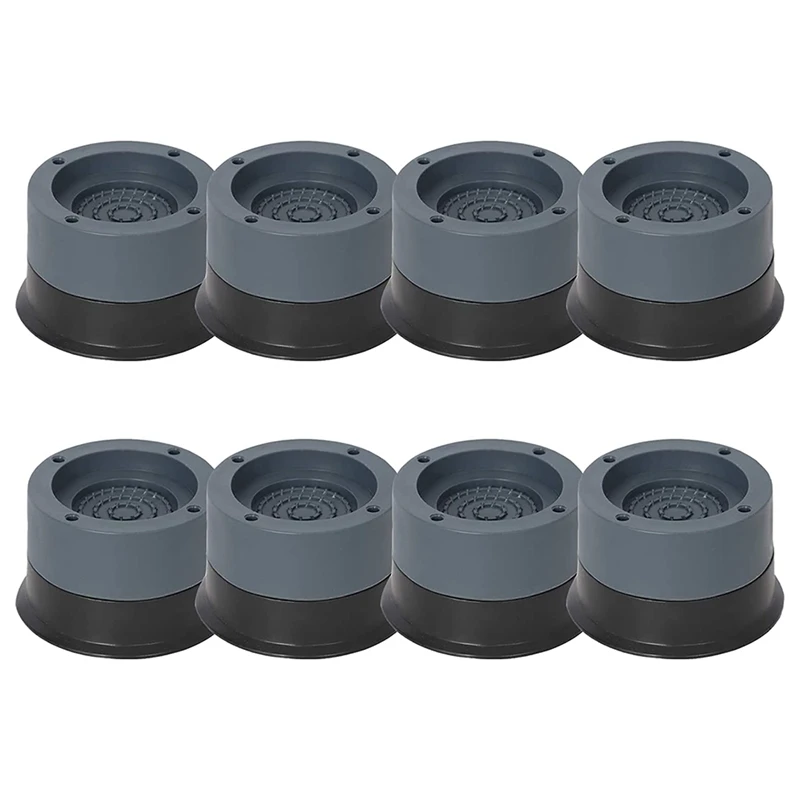 

Anti Vibration Pads, Washing And Dryer Machine Base Foot Pads, Non Slip Heighten Shock And Noise Cancelling Mat