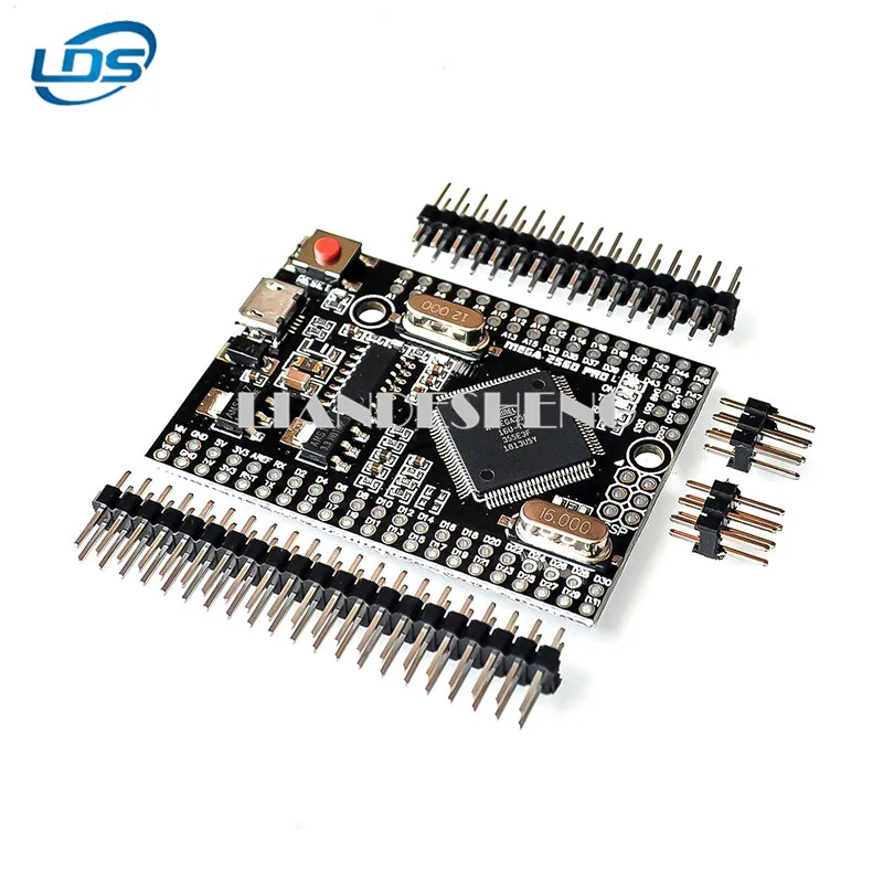 

MEGA 2560 PRO Embed CH340G/ATMEGA2560-16AU Chip with Male Pinheaders Compatible for Arduino Mega2560 DIY