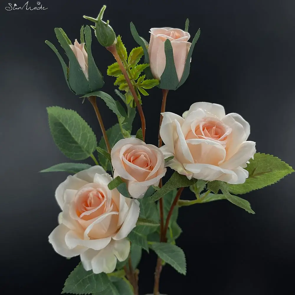 

SunMade искусственные розы из шелка