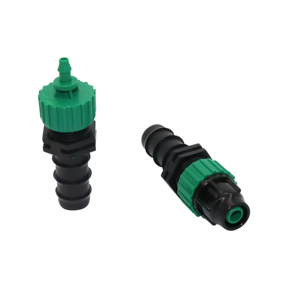 

Agriculture Irrigation 16mm Hose Connector to 4mm or 8mm Automatic Drip water irrigation Pipe adapter Fittings 1 Pcs