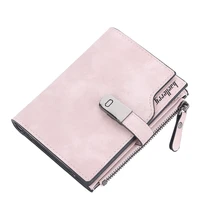 new women wallet brand leather magnetic buckle wallet female purses portfel damski lady trifold purse clutch bag wallet carteira