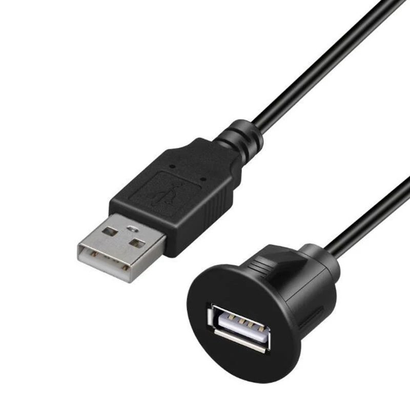 Приборная панель автомобиля заподлицо аудиолиния порт USB 2 0 удлинительный кабель