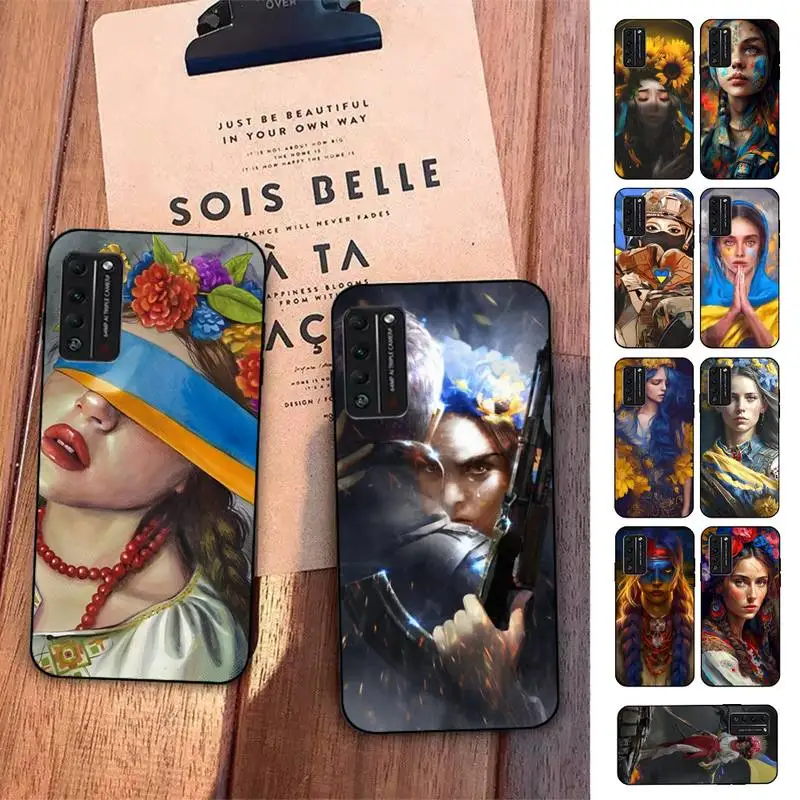

Ukraine girl Phone Case for Huawei Honor 10 i 8X C 5A 20 9 10 30 lite pro Voew 10 20 V30