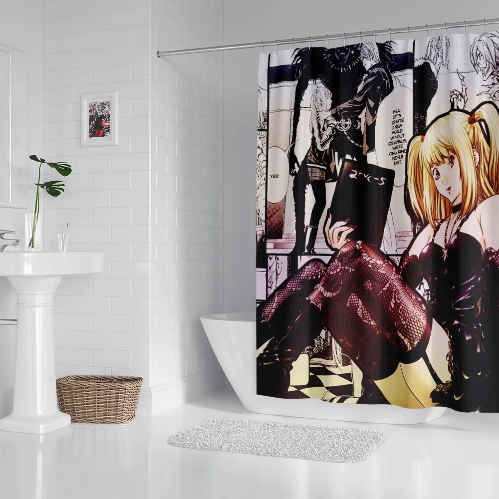 

Синяя занавеска для душа из полиэстера Гавайи