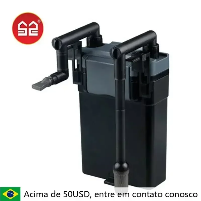 Тихий настенный фильтр для аквариума увеличивающий кислороду регулируемый