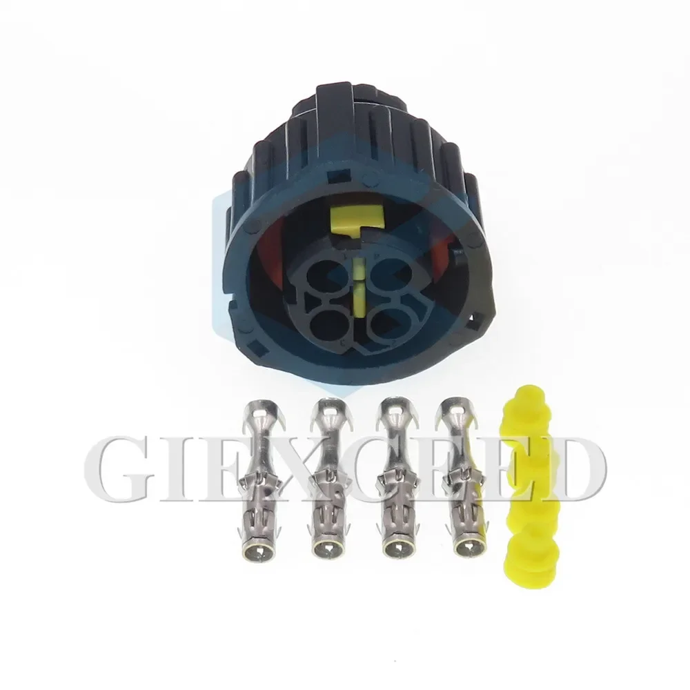 Фото 2 комплекта 4-контактных разъемов AC Assembly 1-1813099-1 967325-1 1-1813099-2, водонепроницаемые автомобильные разъемы для датчиков скорости, автомобильные соединители для проводки №1